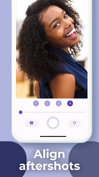 Screenshot illustrating: Live Overlay Alignment in the Viewfinder